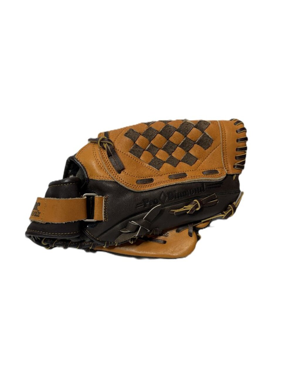 Cooper Pro Diamond Series 644 Baseball Softball Glove 13" H-Web Brown Tan RH